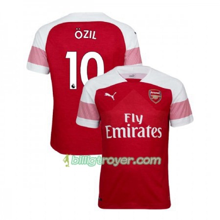Billige Fotballdrakter Arsenal Mesut Ozil 10 Hjemmedraktsett 2018/19 Kortermet